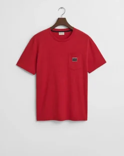 Gant Pocket T-shirt Ruby Red