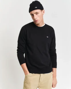 Gant Reg Shield C-Neck Black