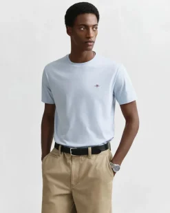 Gant Reg Shield T-Shirt Fresh Blue
