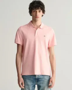 Gant Regular Fit Pique Polo Bubblegum Pink