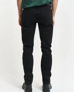 Gant Regular Fit Stay Black Jeans