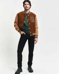 Gant Regular Fit Stay Black Jeans