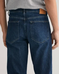 Gant Regular Jeans Dark Blue Worn In