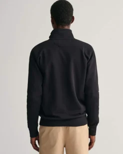 Gant Shield Full Zip Sweatshirt Black