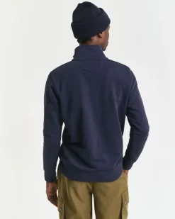 Gant Shield Half Zip Evening Blue