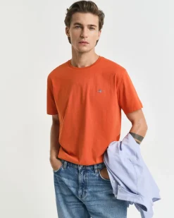 Gant Shield SS T-shirt Deep Orange