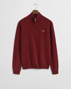 Gant Superfine Lambswool Jumper Plumped Red