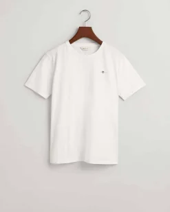 Gant Teens Shield SS T-Shirt White