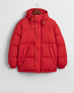 Gant Winter Down Puffer Jacket Ruby Red