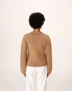 Grace & Mila Cardigan Camel Paolino