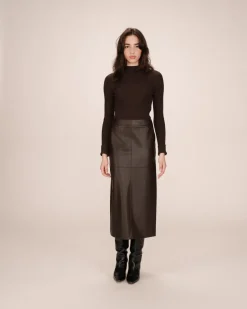 Grace & Mila Sirene Skirt Chocolate