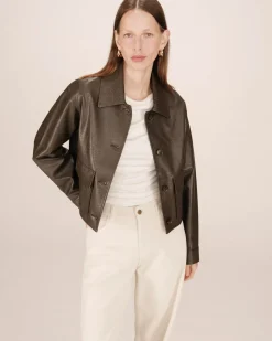 Grace & Mila Solange Jacket Chocolate
