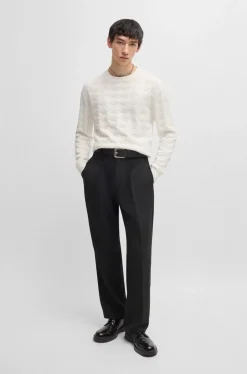 Hugo Sargyle Knit White