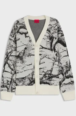Hugo Servor Knit Cardigan Patterned