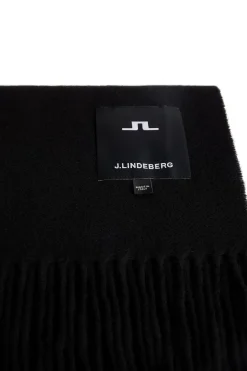 J.Lindeberg Champ Solid Scarf Black