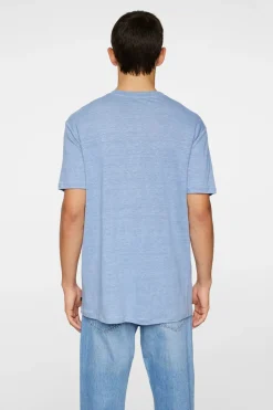 J.Lindeberg Coma Linen Tee Rain Washed