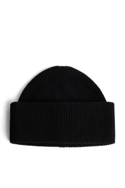 J.Lindeberg Monti Cashmere Blend Beanie Black