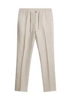 J.Lindeberg Soren Drape Linen Pants Moonbeam