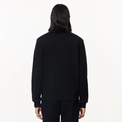 Lacoste Brushed Jogger Sweatshirt Black