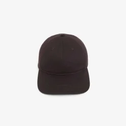 Lacoste Cotton Twill Cap Brown