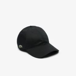 Lacoste Cotton Twill Cap Black
