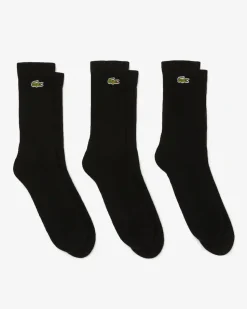 Lacoste 3-Pack Sport Socks Black