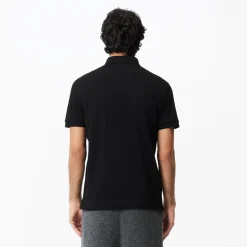 Lacoste Smart Paris Polo Shirt Stretch Cotton Black