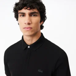 Lacoste Smart Paris Polo Shirt Stretch Cotton Black