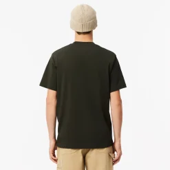 Lacoste Tee Shirt Dark Khaki Green