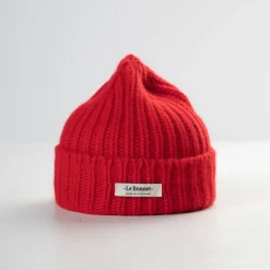 Le Bonnet Logo Beanie — Crimson