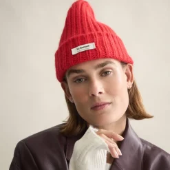 Le Bonnet Logo Beanie — Crimson
