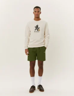 Les Deux Bruno Cat Sweatshirt Ivory