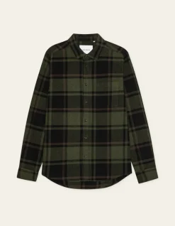 Les Deux Jeremy Flannel Shirt Duffel Bag