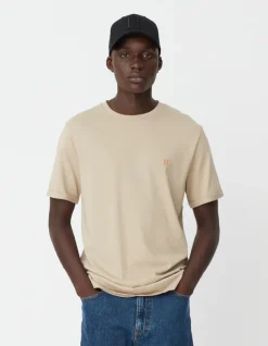 Les Deux Nørregaard T-Shirt Ivory/Orange