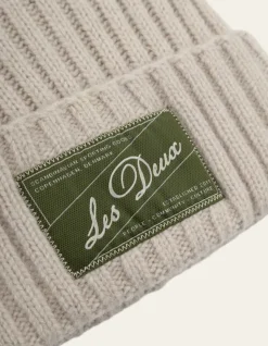 Les Deux Wells Wool Beanie Light Desert Sand