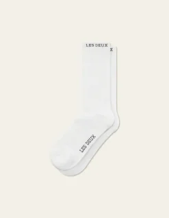 Les Deux Wilfred 2-Pack Socks White/Black