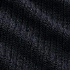 Less Worries Merino Cable Blazer Navy