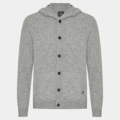 Less Worries Wool Hoodie Light Grey