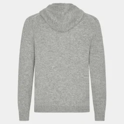 Less Worries Wool Hoodie Light Grey