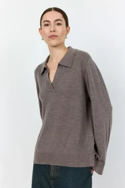 Levete Room ISMAILA 9 Pullover Light Brown