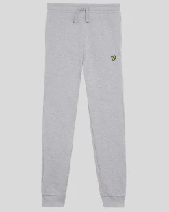 Lyle & Scott Kids Skinny Sweat Pant Light Grey Marl