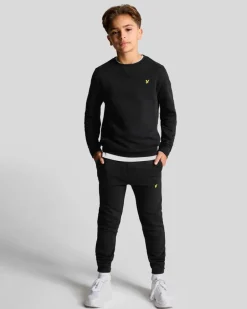 Lyle & Scott Kids Skinny Sweat Pant Jet Black
