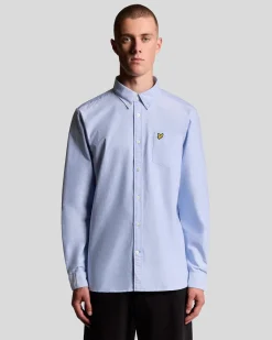 Lyle & Scott Plain Oxford Shirt Riviera