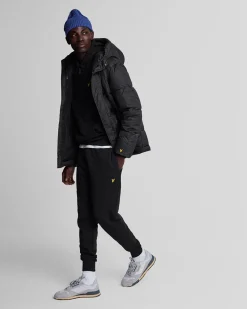 Lyle & Scott Skinny Fit Cotton Joggers Jet Black