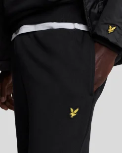 Lyle & Scott Skinny Fit Cotton Joggers Jet Black