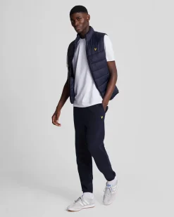 Lyle & Scott Slim Fit Cotton Joggers Dark Navy