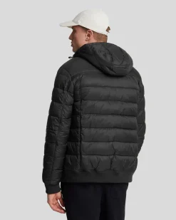 Lyle & Scott Wadded Jacket Jet Black