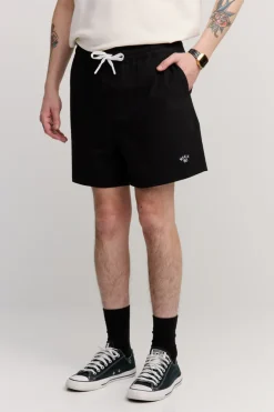Makia Cove Hybrid Shorts Black