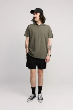 Makia Polo Shirt Dusty Olive