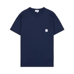 Makia Square Pocket T-Shirt Dark Navy